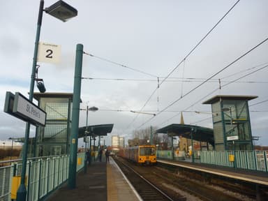 Image of St Peter's Tyne and Wear Metro Station