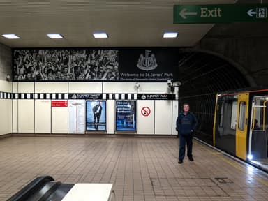 Image of St James Tyne and Wear Metro Station