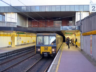 Image of Byker Tyne and Wear Metro Station