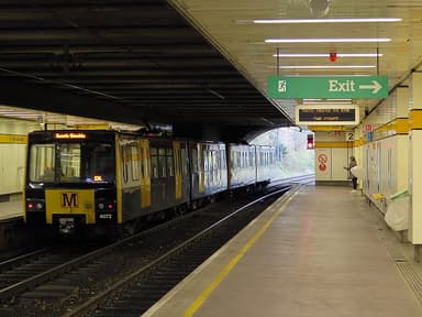 Image of Four Lane Ends Tyne and Wear Metro Station