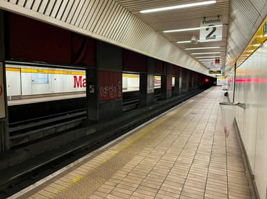Image of Manors Tyne and Wear Metro Station