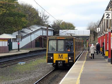 Image of Monkseaton Tyne and Wear Metro Station