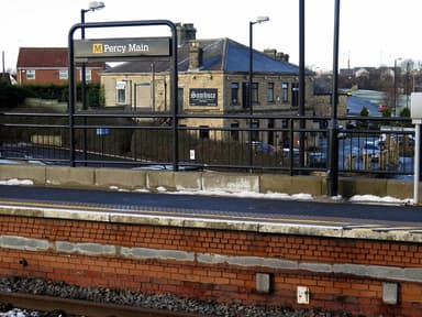 Image of Percy Main Tyne and Wear Metro Station