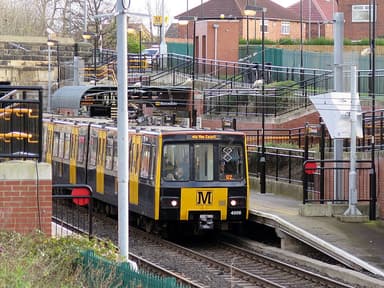 Image of Simonside Tyne and Wear Metro Station