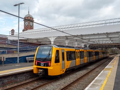 Image of Whitley Bay Tyne and Wear Metro Station